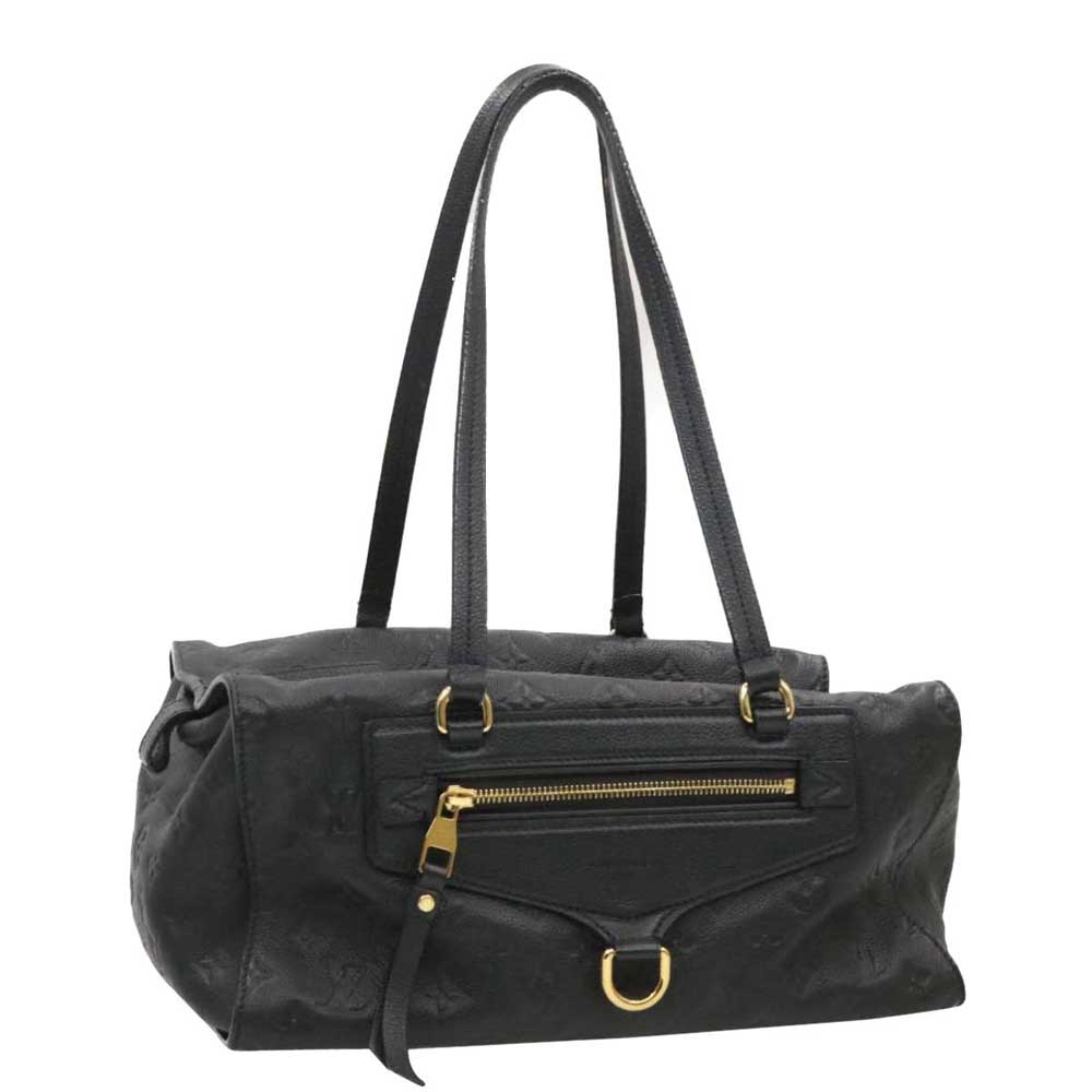 

Louis Vuitton Black Monogram Embossed Leather Empreinte Inspiree Bag