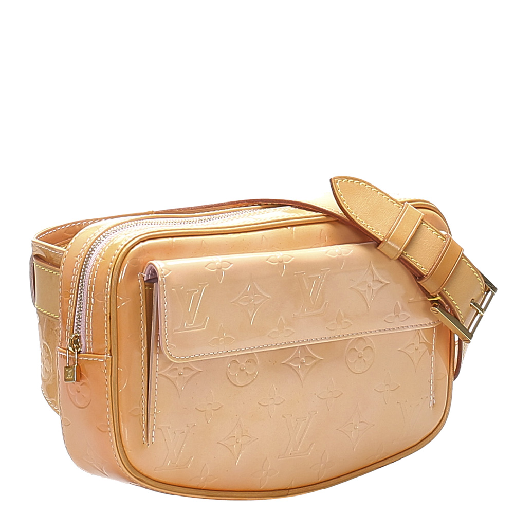 

Louis Vuitton Pink Monogram Vernis Fulton Belt Bag, Multicolor