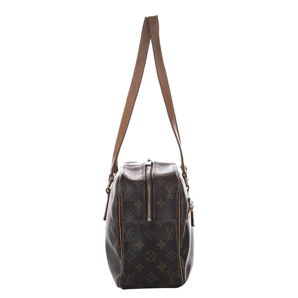 

Louis Vuitton Monogram Canvas Cite GM Bag, Brown