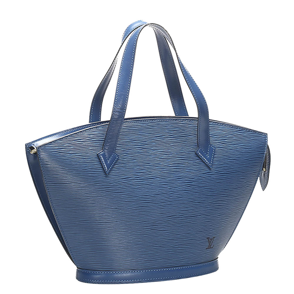 

Louis Vuitton Blue Epi Leather Saint Jacques Short Strap PM Bag