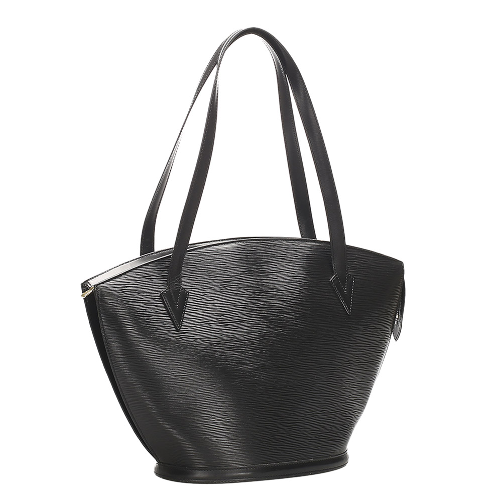 

Louis Vuitton Black Epi Leather Saint Jacques Short Strap PM bag