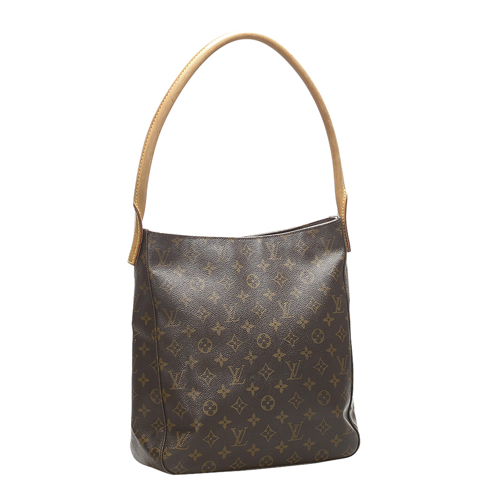 

Louis Vuitton Monogram Canvas Looping GM Bag, Brown