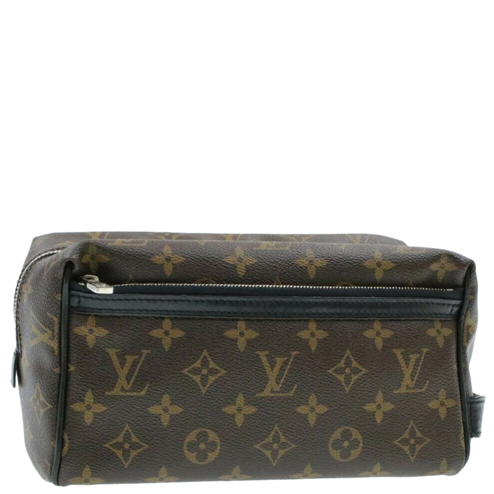 

Louis Vuitton Monogram Macassar Toilet Pouch, Brown