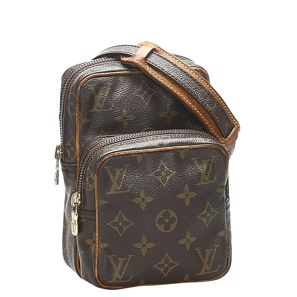 

Louis Vuitton Monogram Canvas Amazone Mini Bag, Brown