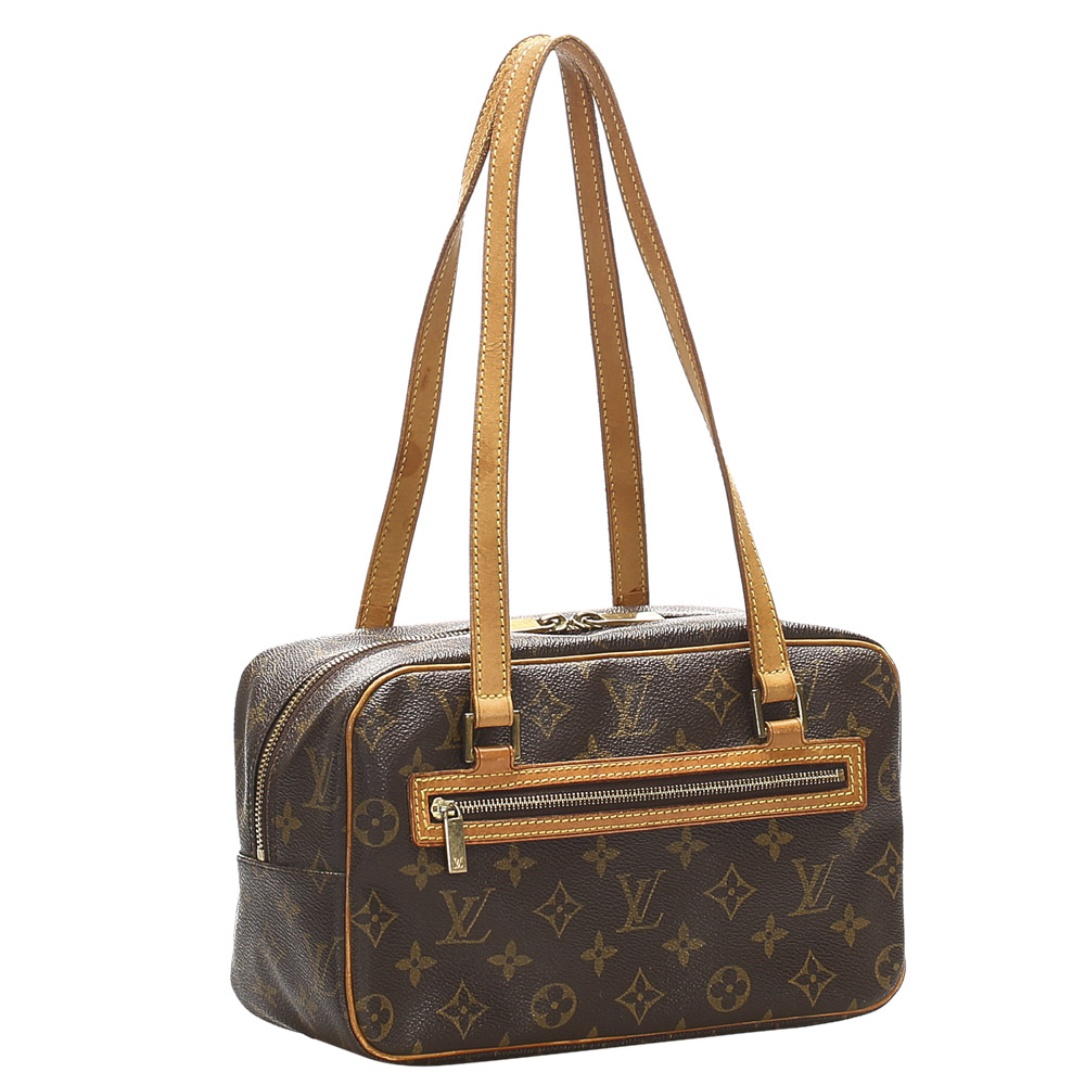 

Louis Vuitton Monogram Canvas Cite MM Bag, Brown