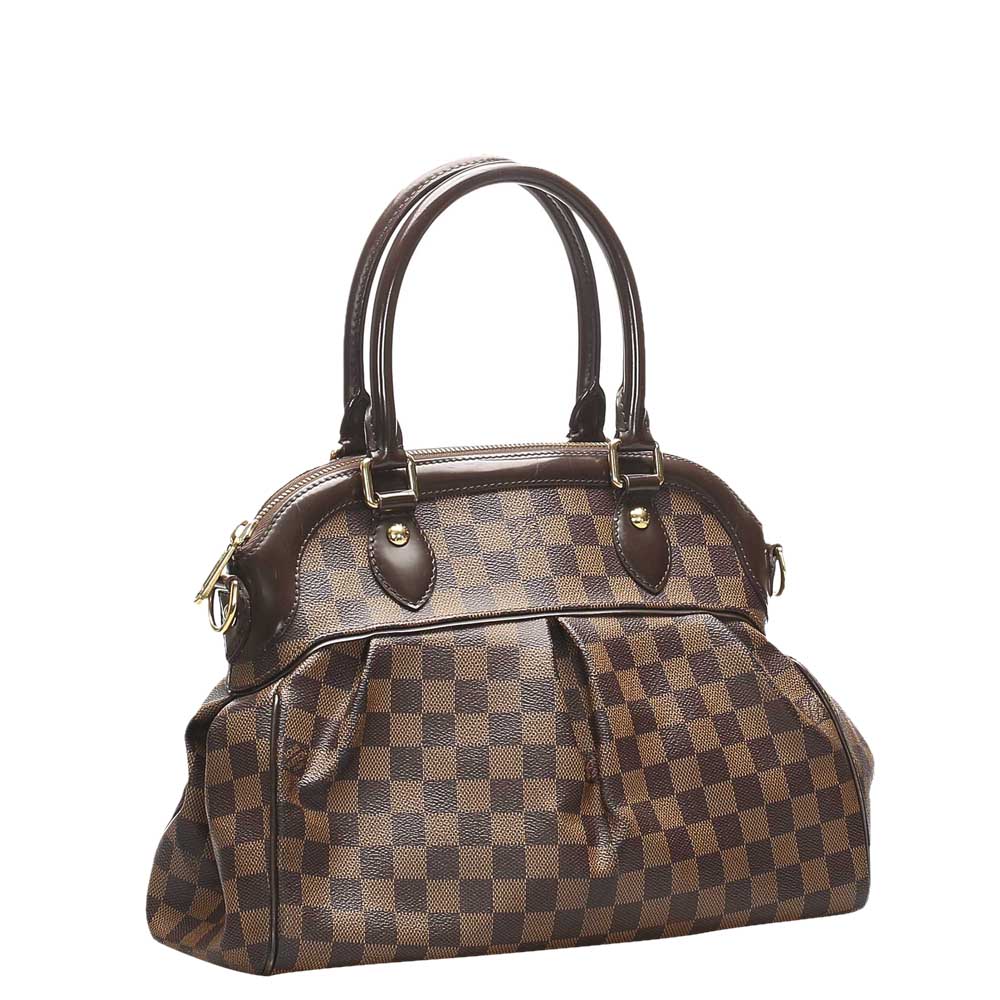 

Louis Vuitton Damier Ebene Canvas Trevi PM Bag, Brown