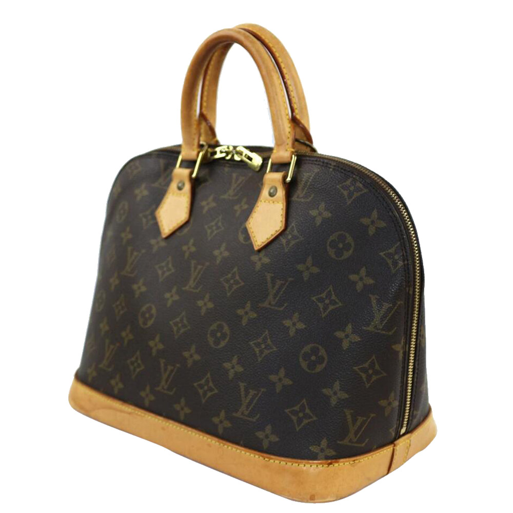 

Louis Vuitton Brown Monogram Canvas Alma PM Bag