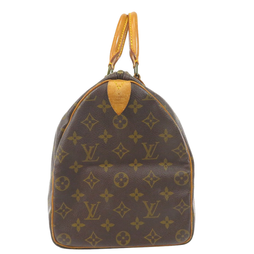 

Louis Vuitton Monogram Canvas Speedy 35 Bag, Brown