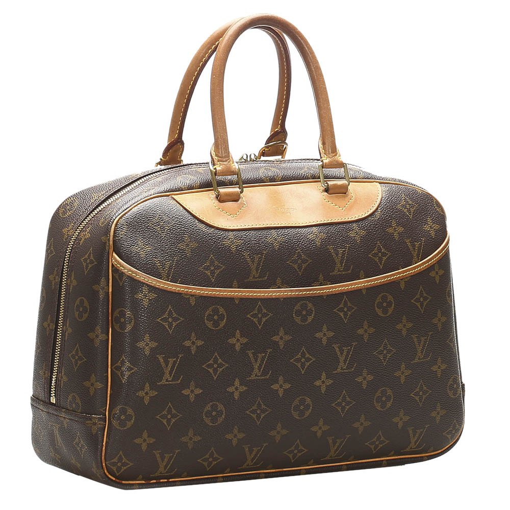 

Louis Vuitton Monogram Canvas Deauville Bag, Brown