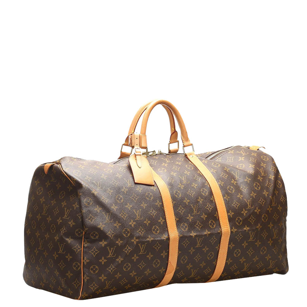 

Louis Vuitton Brown Monogram Canvas Keepall 50 Bag
