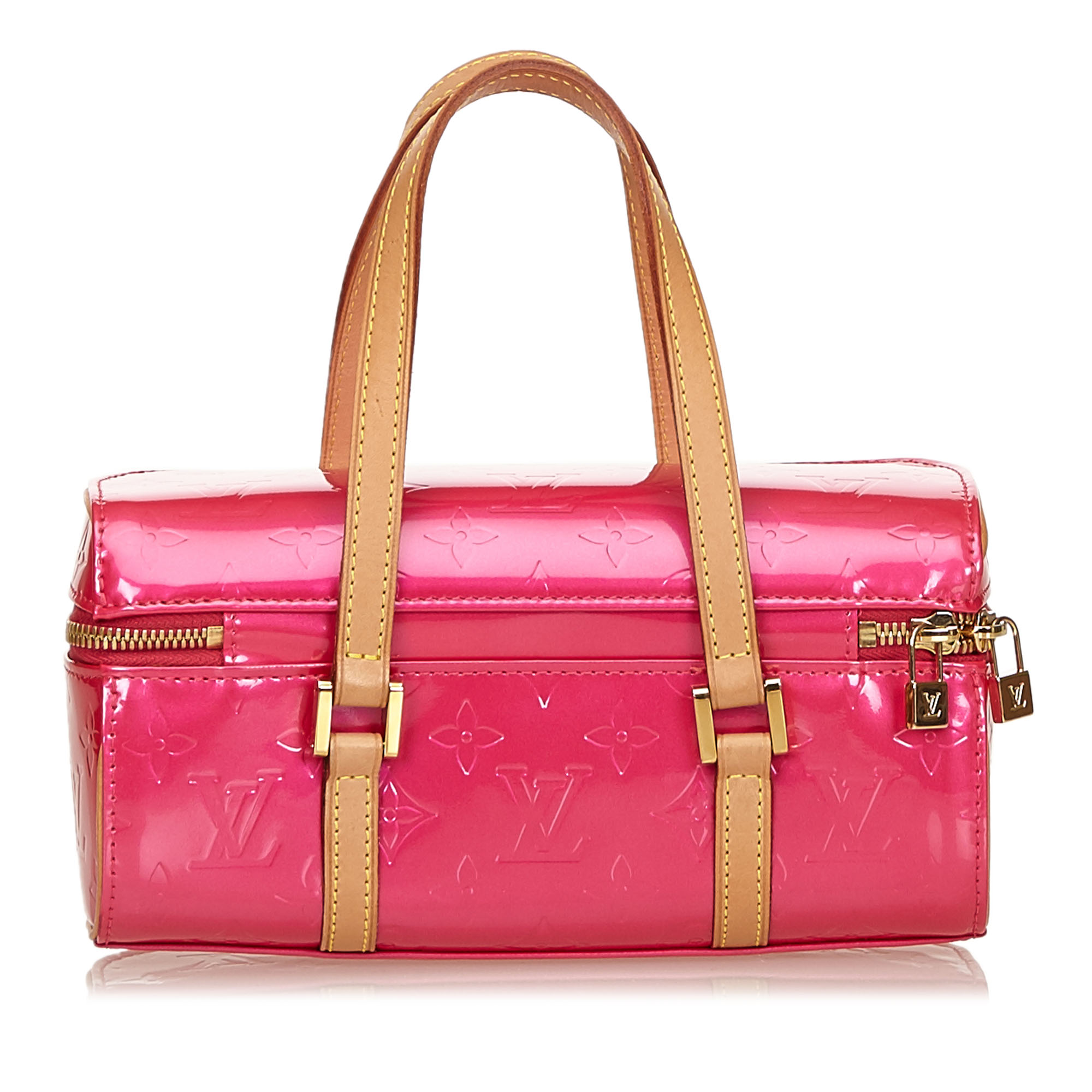 LOUIS VUITTON Weekender PM Monogram Pulp Rose Satchel Bag-US