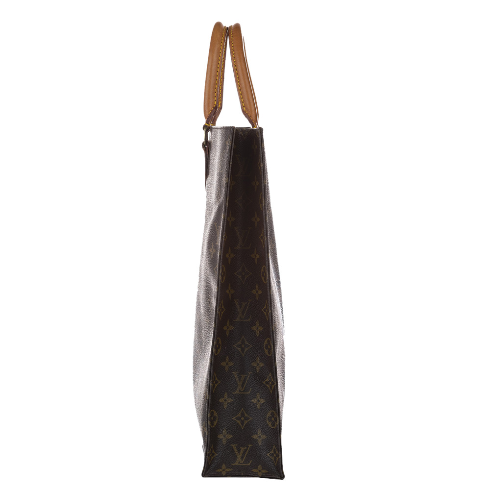 

Louis Vuitton Brown Monogram Canvas Sac Plat Bag