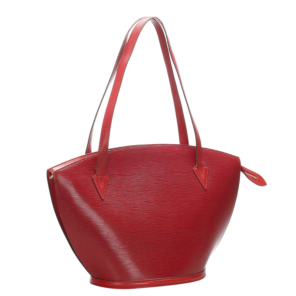 

Louis Vuitton Red Epi Leather Saint Jacques Long Strap GM Bag