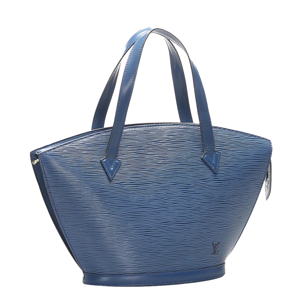

Louis Vuitton Blue Epi Leather Saint Jacques Short Strap PM bag