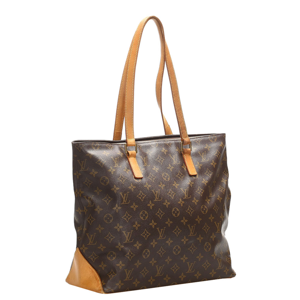 

Louis Vuitton Monogram Canvas Cabas Mezzo Bag, Brown