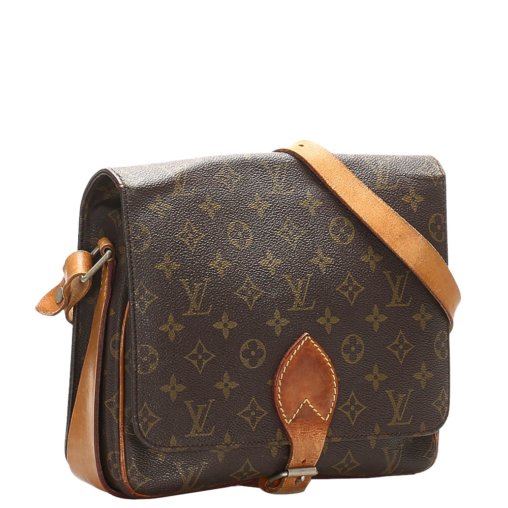 

Louis Vuitton Monogram Canvas Cartouchiere GM bag, Brown