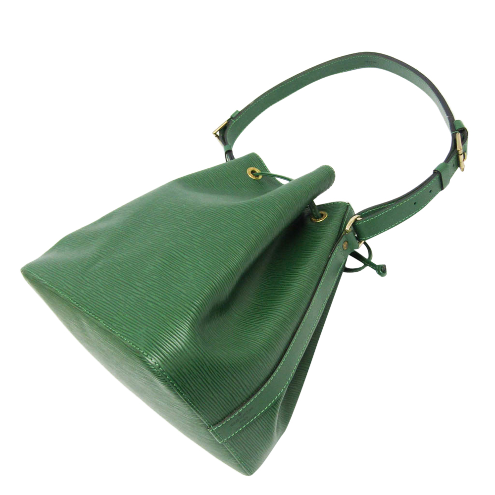 

Louis Vuitton Green Leather Petit Noe Shoulder Bag