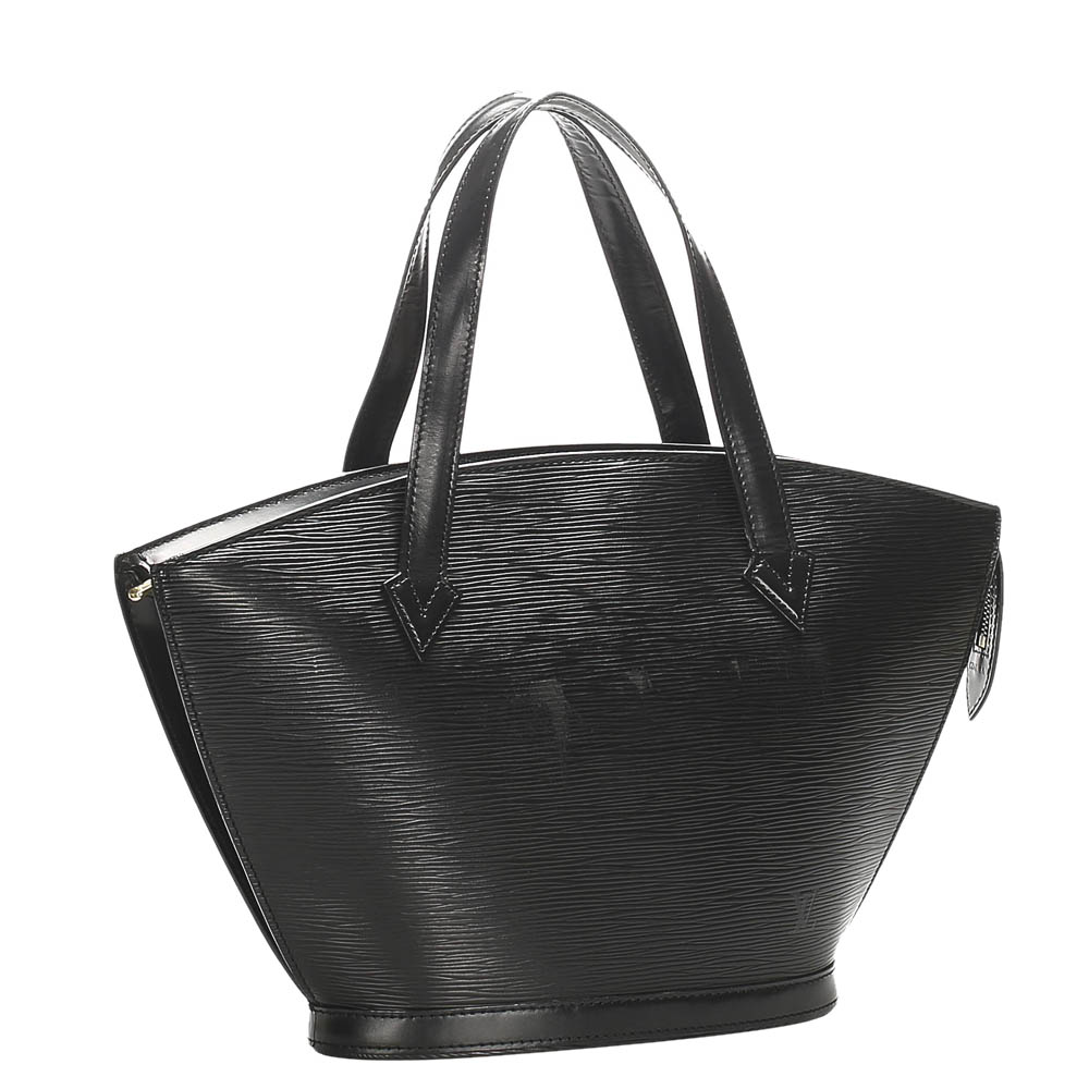 

Louis Vuitton Black Epi Leather Saint Jacques PM Short Strap Bag