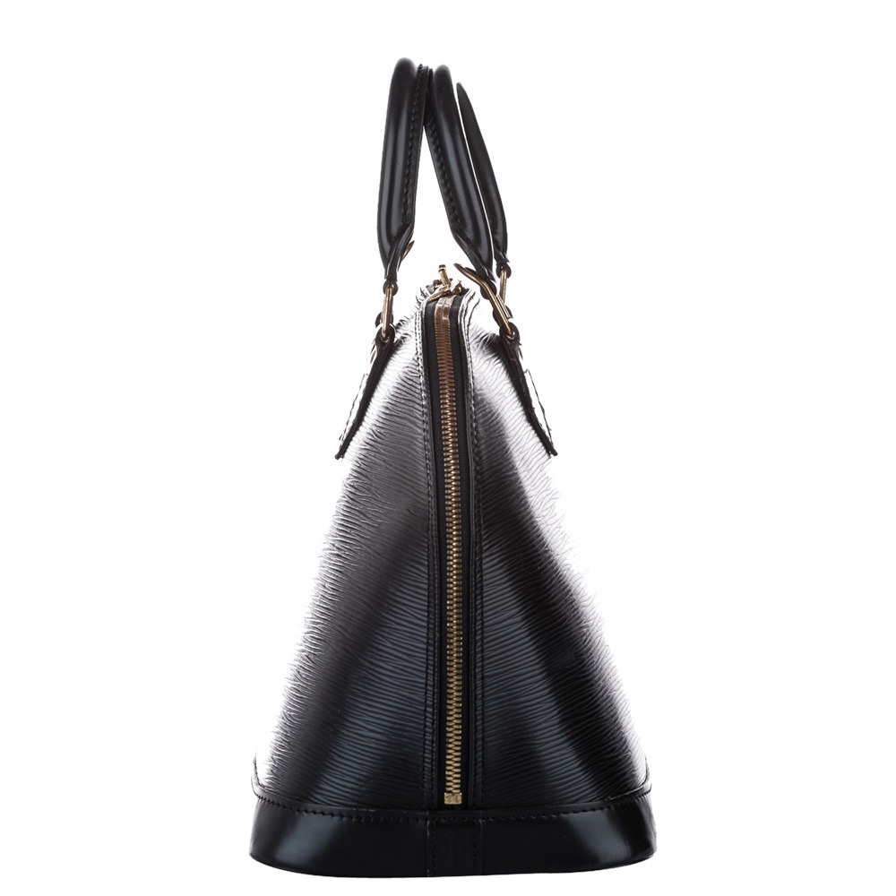 

Louis Vuitton Black Epi Leather Alma PM Bag