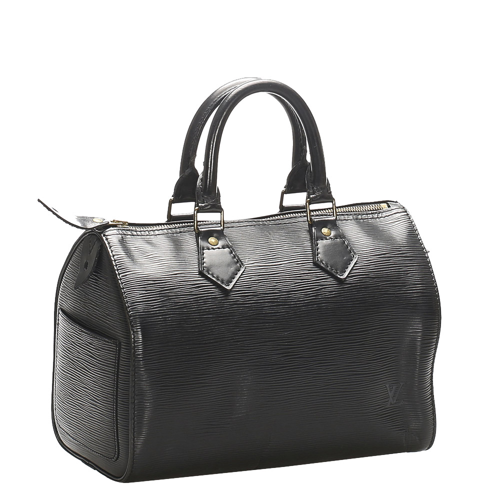 

Louis Vuitton Black Epi Leather Speedy 30 Bag