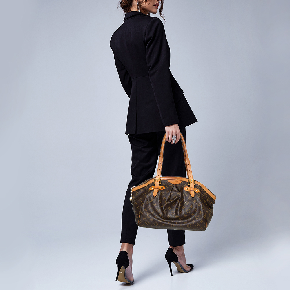 

Louis Vuitton Monogram Canvas Tivoli GM Bag, Brown