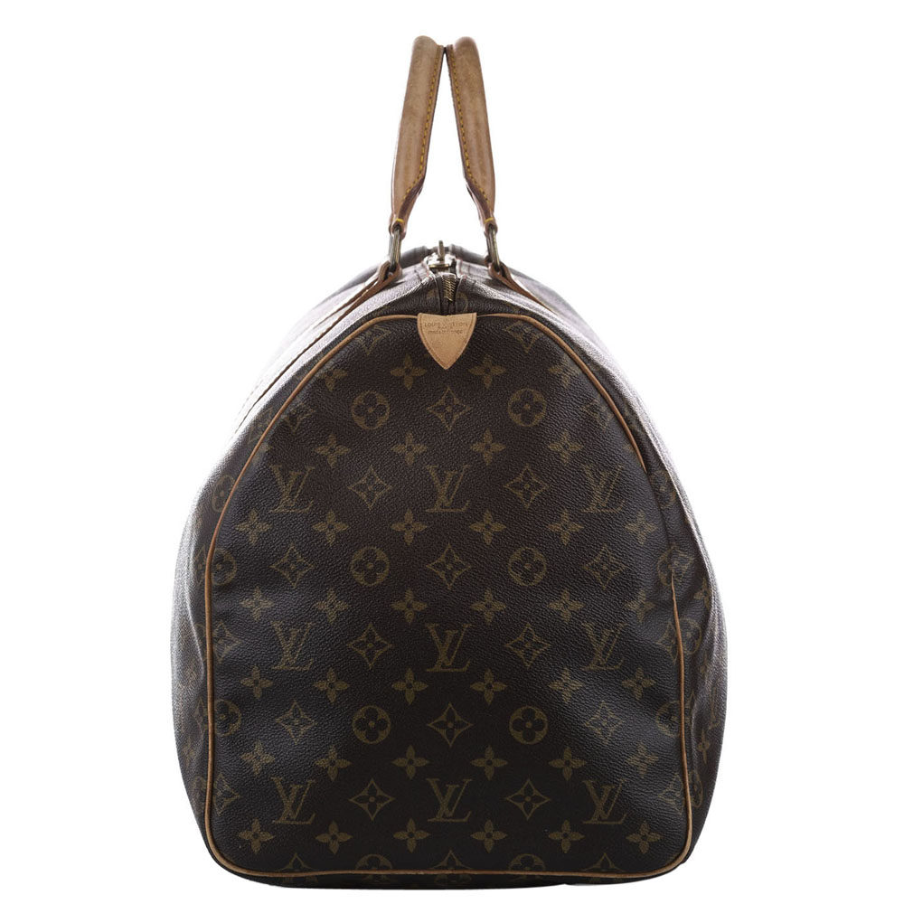 

Louis Vuitton Monogram Canvas Keepall 55 Bag, Brown