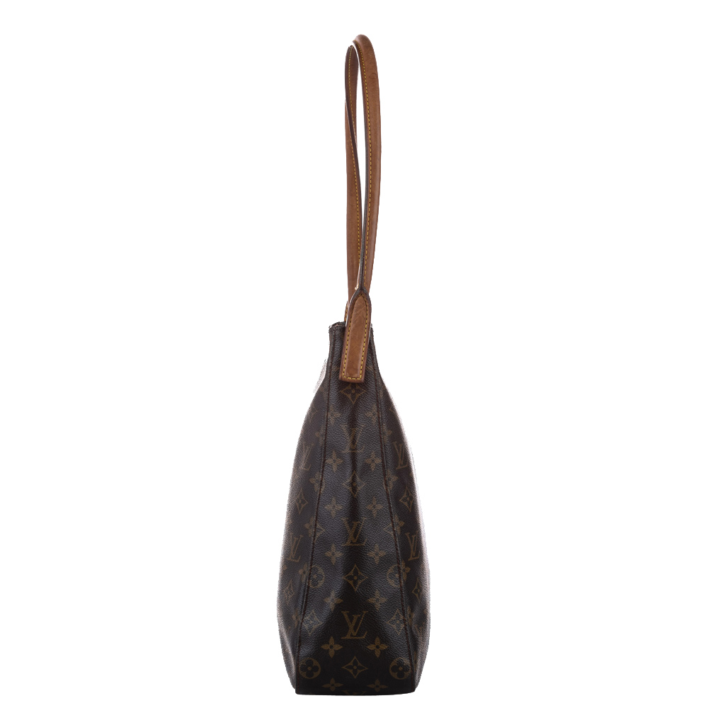 

Louis Vuitton Monogram Canvas Looping GM Bag, Brown