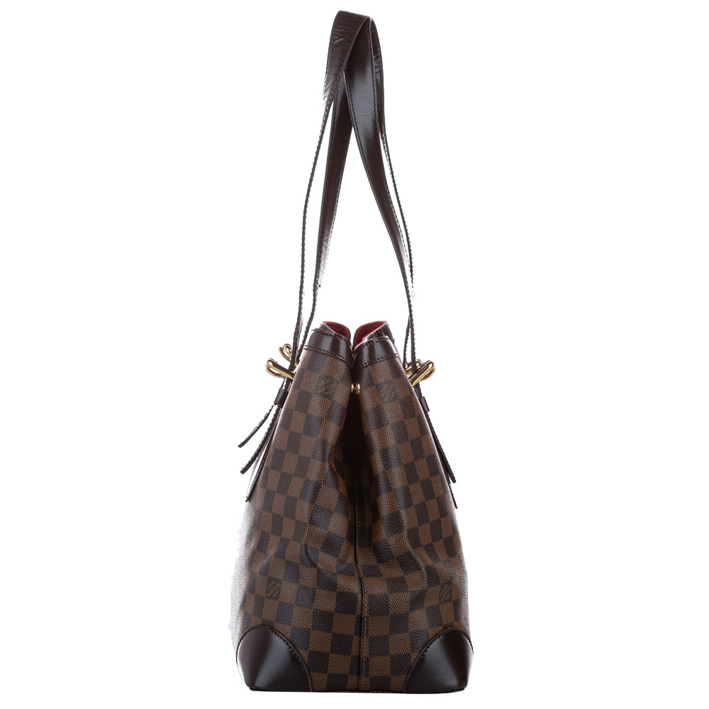 

Louis Vuitton Damier Ebene Canvas Hampstead MM Bag, Brown