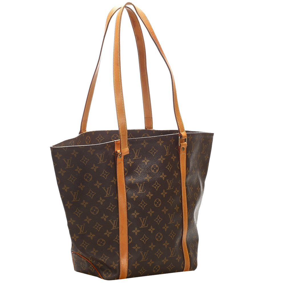 

Louis Vuitton Monogram Canvas Sac Shopping 48 Bag, Brown