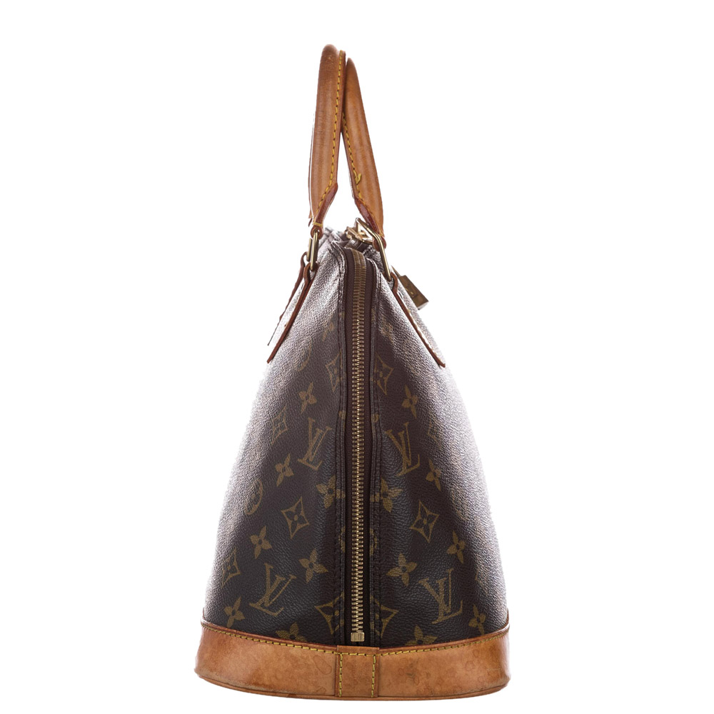 

Louis Vuitton Monogram Canvas Alma PM Bag, Brown