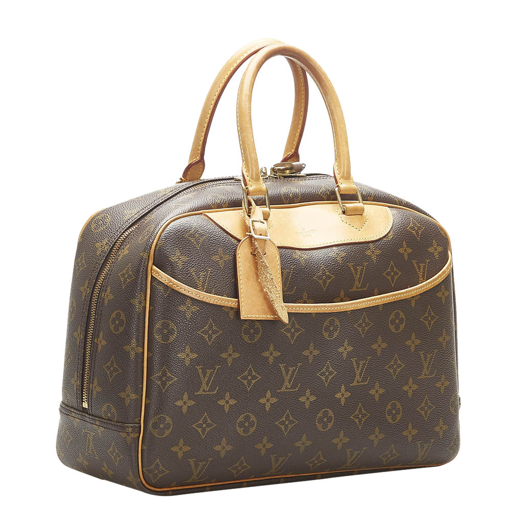 

Louis Vuitton Monogram Canvas Deauville Bag, Brown