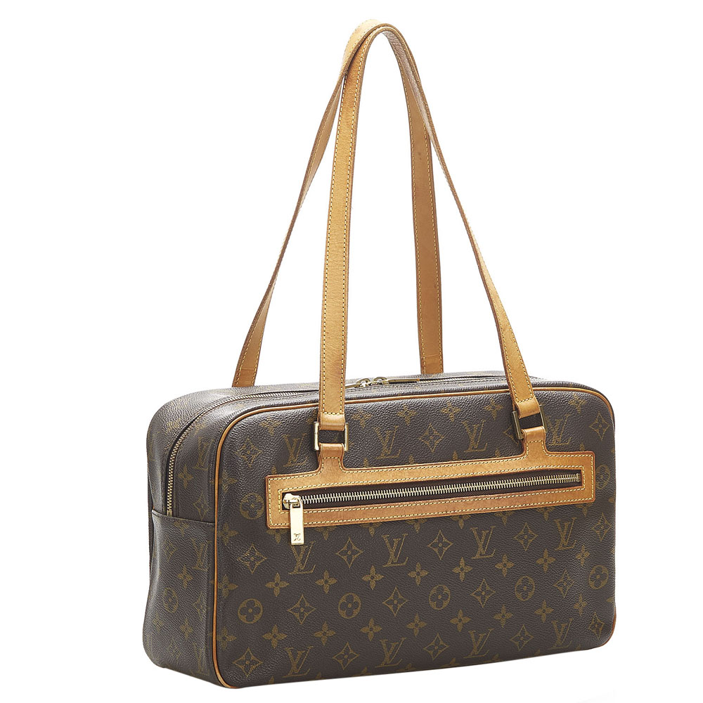 

Louis Vuitton Monogram Canvas Cite GM Bag, Brown