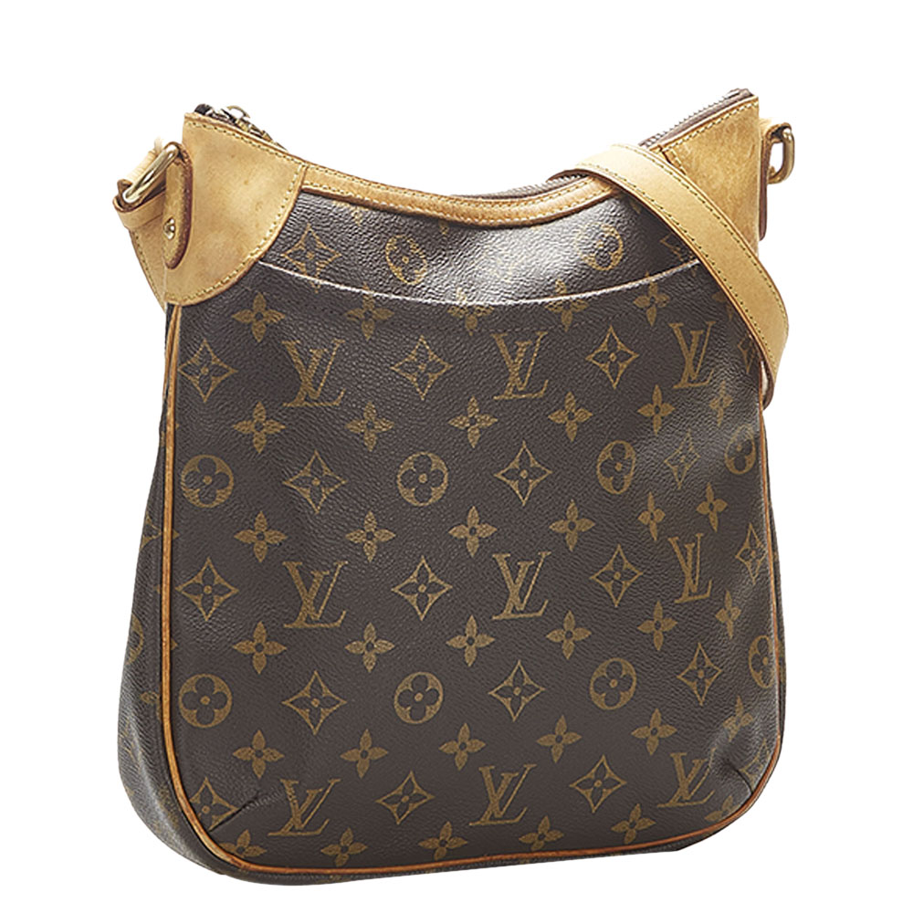 

Louis Vuitton Monogram Canvas Odeon PM Bag, Brown