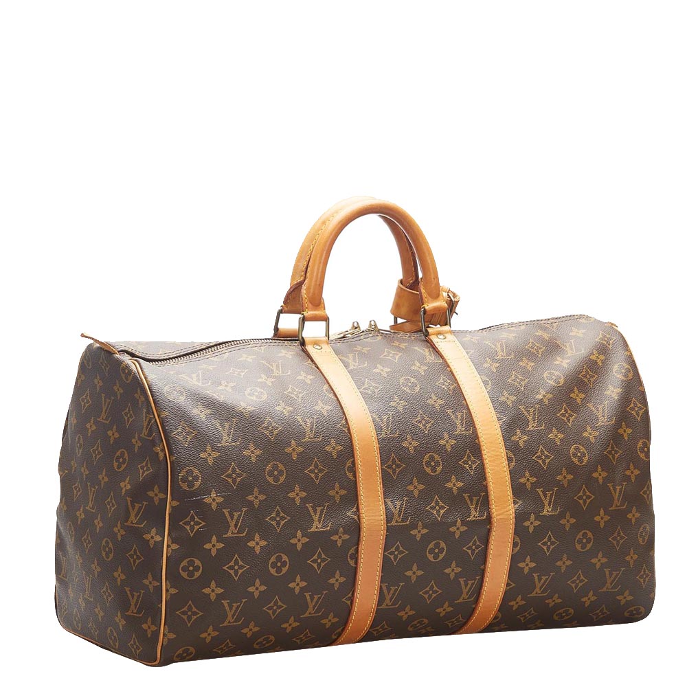 

Louis Vuitton Monogram Canvas Keepall 50 bag, Brown