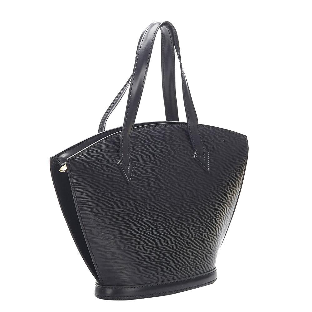 

Louis Vuitton Black Epi Leather Saint Jacques Short Strap PM Bag
