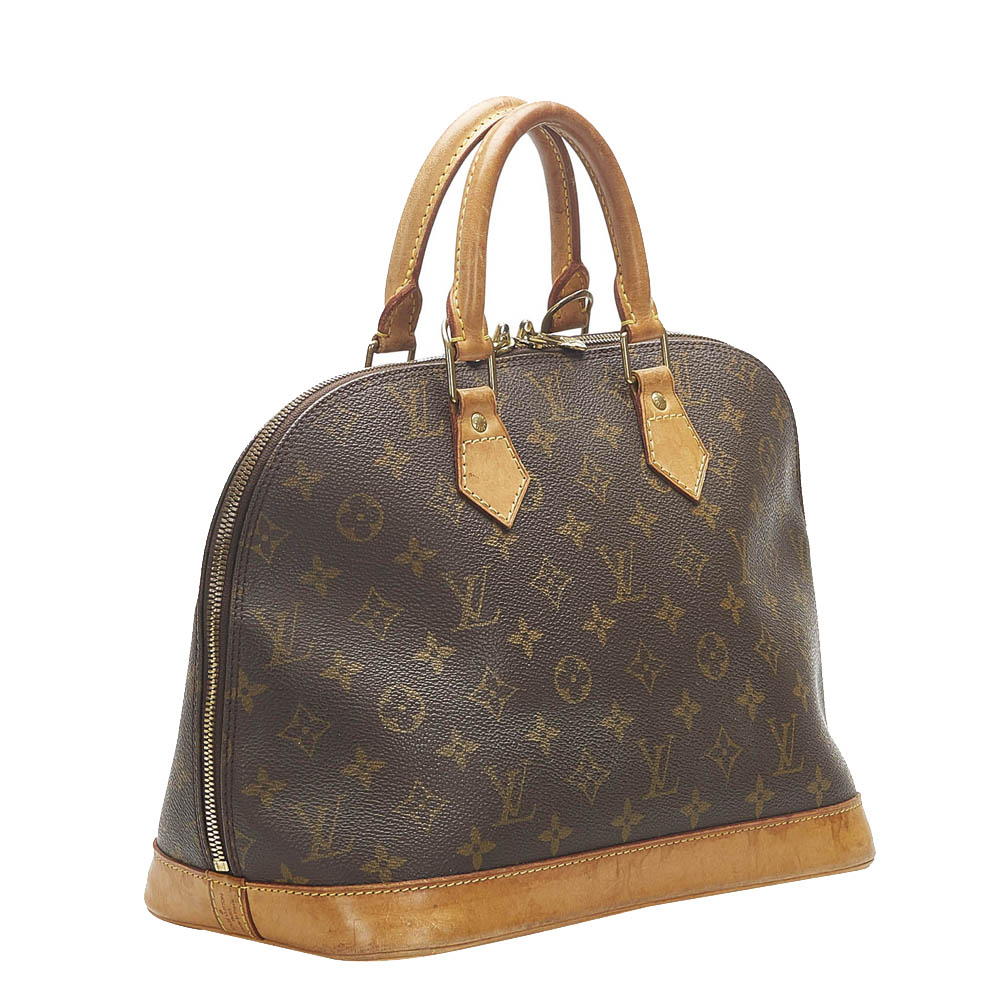 

Louis Vuitton Monogram Canvas Alma PM Bag, Beige
