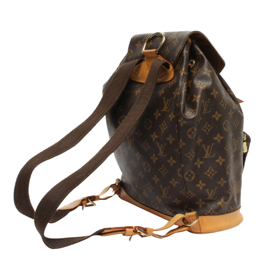 

Louis Vuitton Brown Canvas Montsouris Backpacks