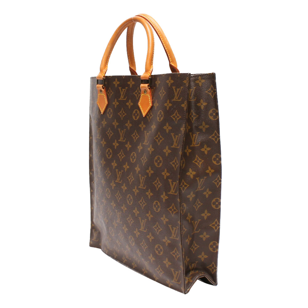 

Louis Vuitton Brown Canvas Sac Plat Tote