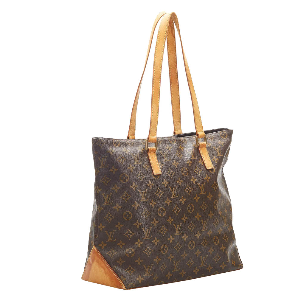 

Louis Vuitton Monogram Canvas Cabas Mezzo Bag, Beige