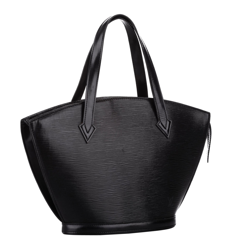 

Louis Vuitton Black Epi Leather Saint Jacques Short Strap PM Bag