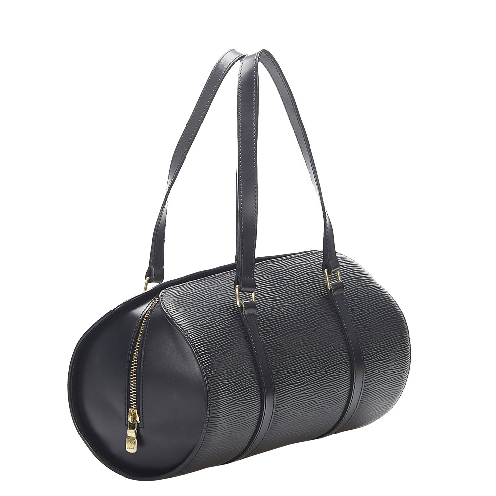 

Louis Vuitton Black Epi Leather Soufflot Bag
