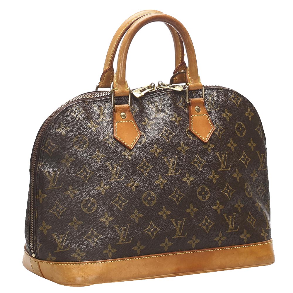 

Louis Vuitton Monogram Canvas Alma PM Bag, Brown