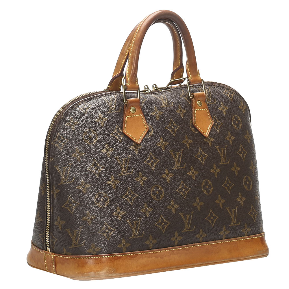 

Louis Vuitton Monogram Canvas Alma PM Bag, Brown