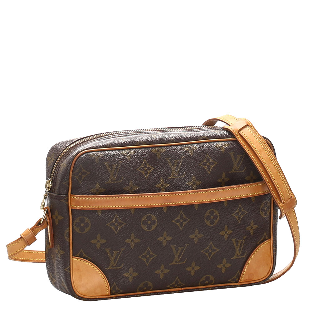 

Louis Vuitton Monogram Canvas Trocadero 27 Shoulder Bag, Brown
