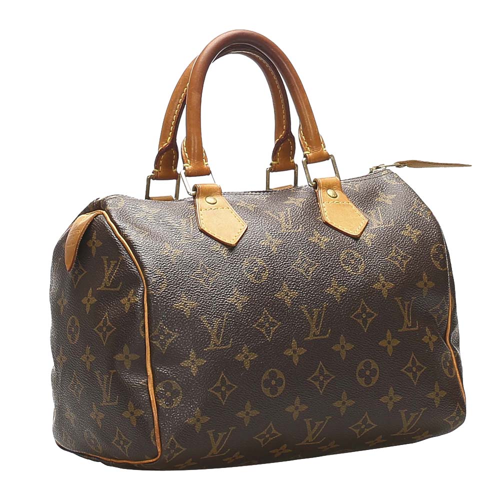 

Louis Vuitton Monogram Canvas Speedy 25 Bag, Brown