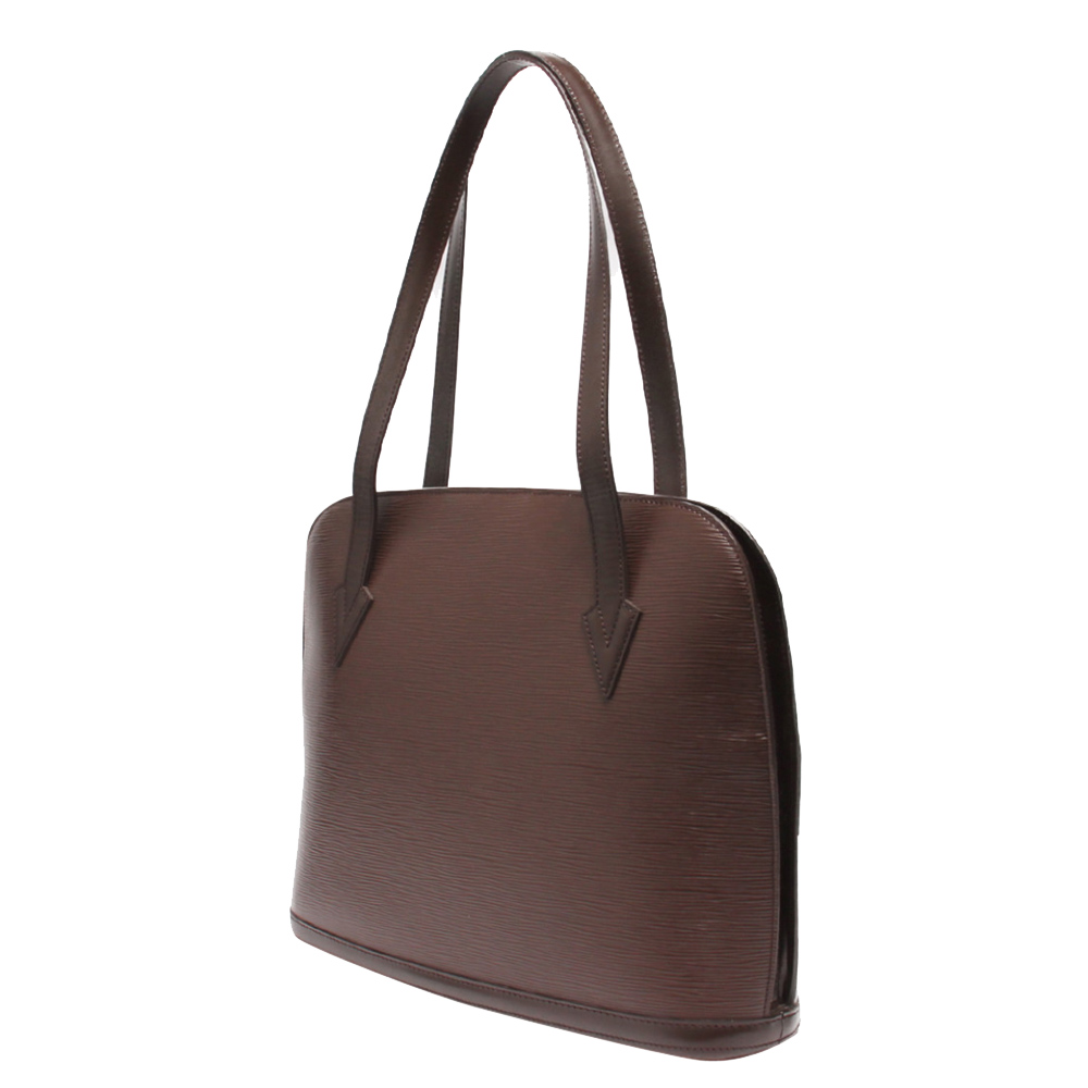 

Louis Vuitton Brown Epi Leather Lussac Tote Bag