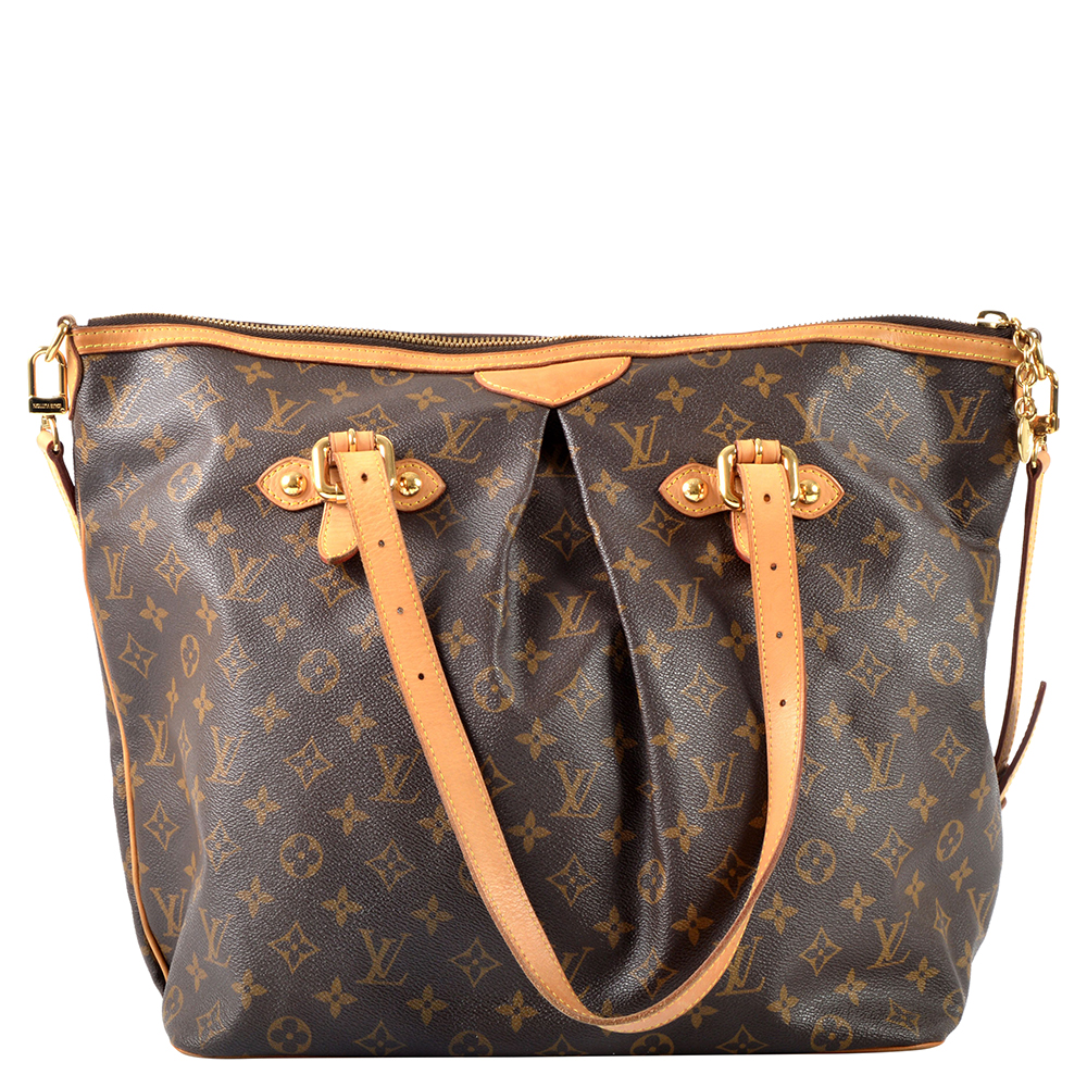 

Louis Vuitton Monogram Canvas Palermo Tote Bag, Brown