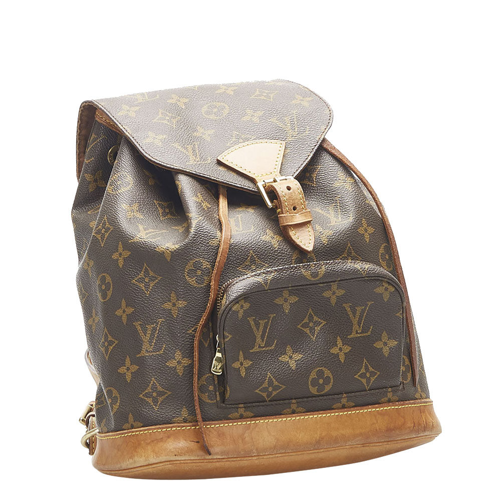 

Louis Vuitton Monogram Canvas Mini Montsouris Backpack Bag, Brown