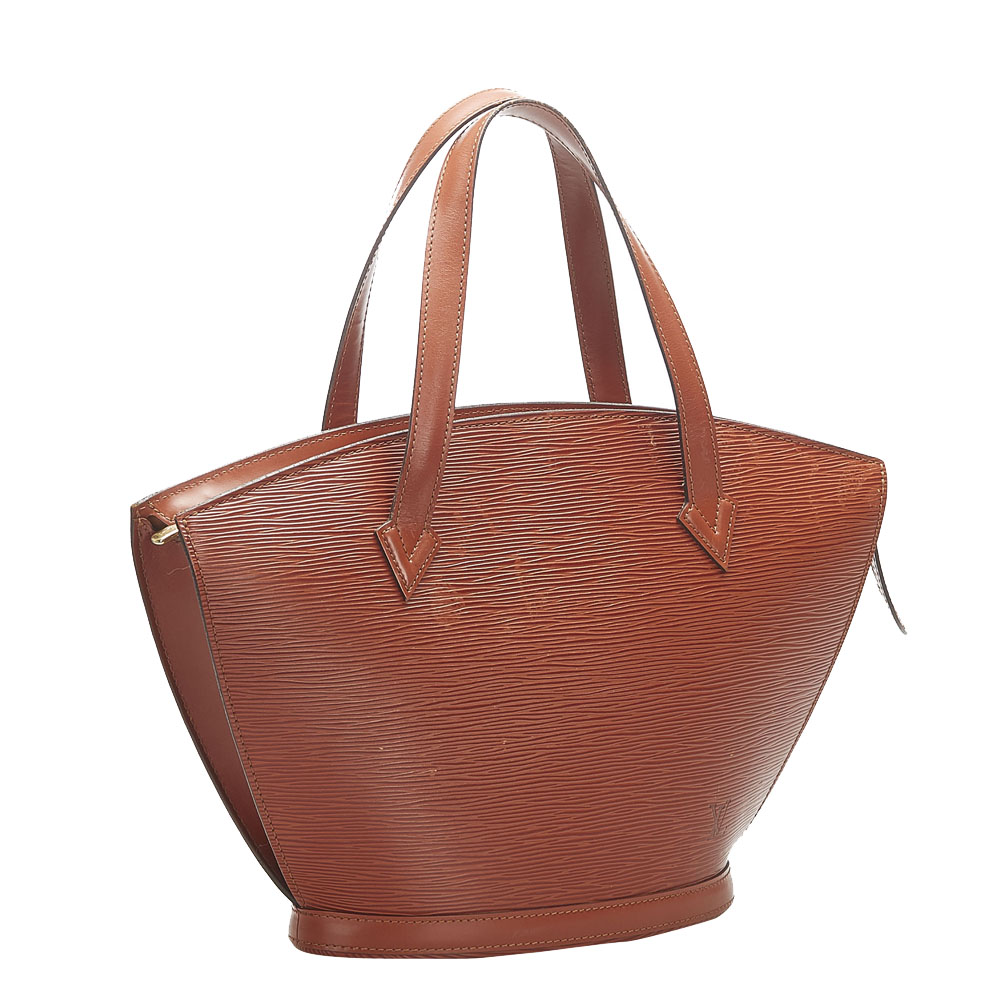 

Louis Vuitton Brown Epi Leather Saint Jacques Short Strap PM Bag