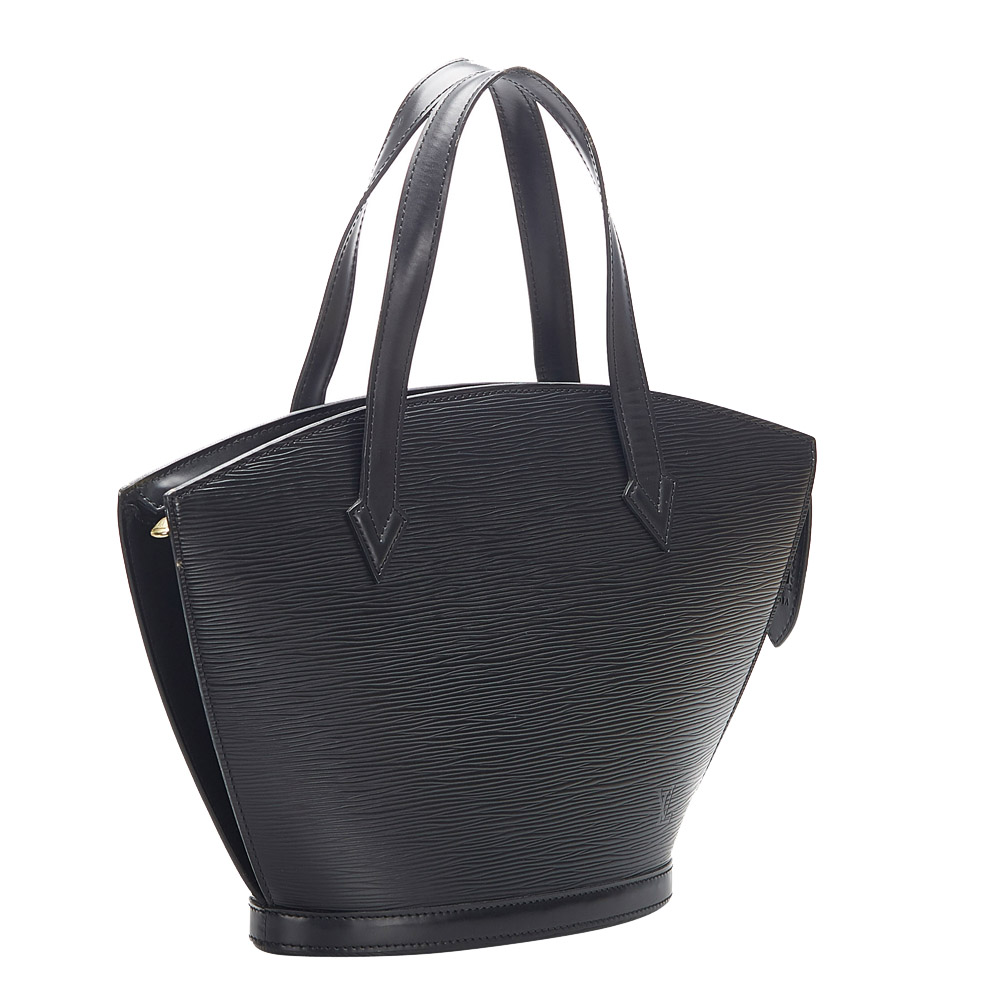 

Louis Vuitton Black Epi Leather Saint Jacques Short Strap PM Bag